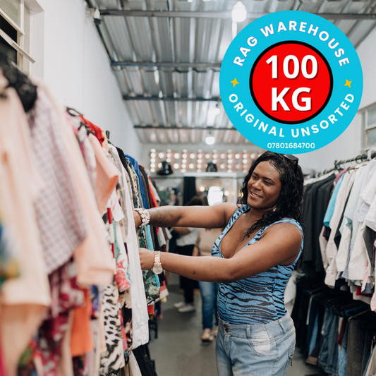 Buy wholesale original used clothing parcels from The Rag Warehouse