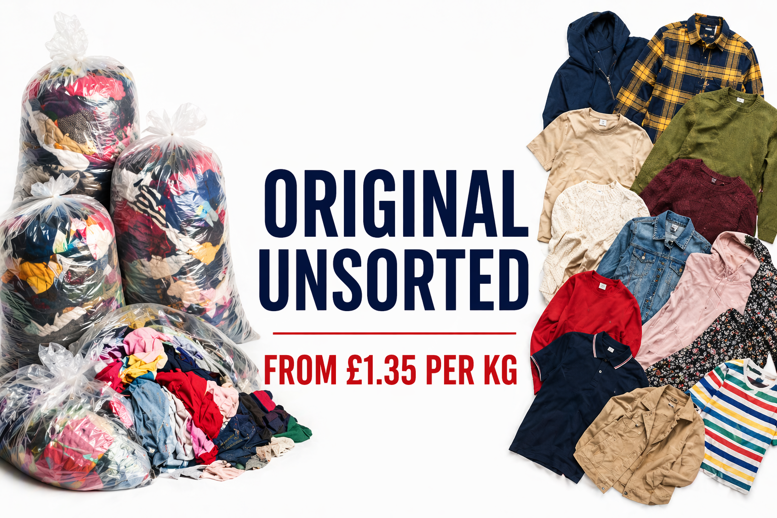 The Rag Warehouse, Wholesale original second hand used clothing ...