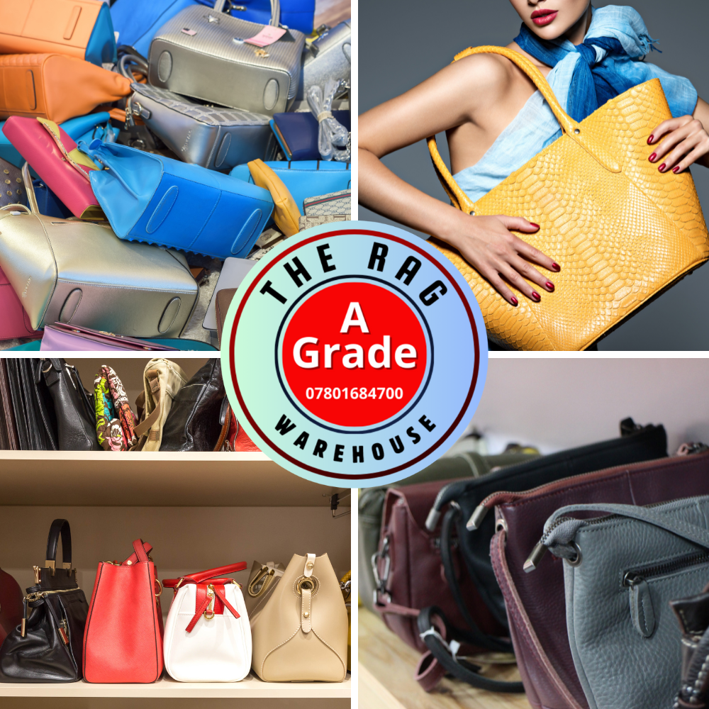 Wholesale 10KG Used Women's Handbag Mix - A Grade