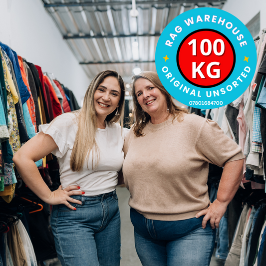 Buy wholesale original used clothing parcels from The Rag Warehouse