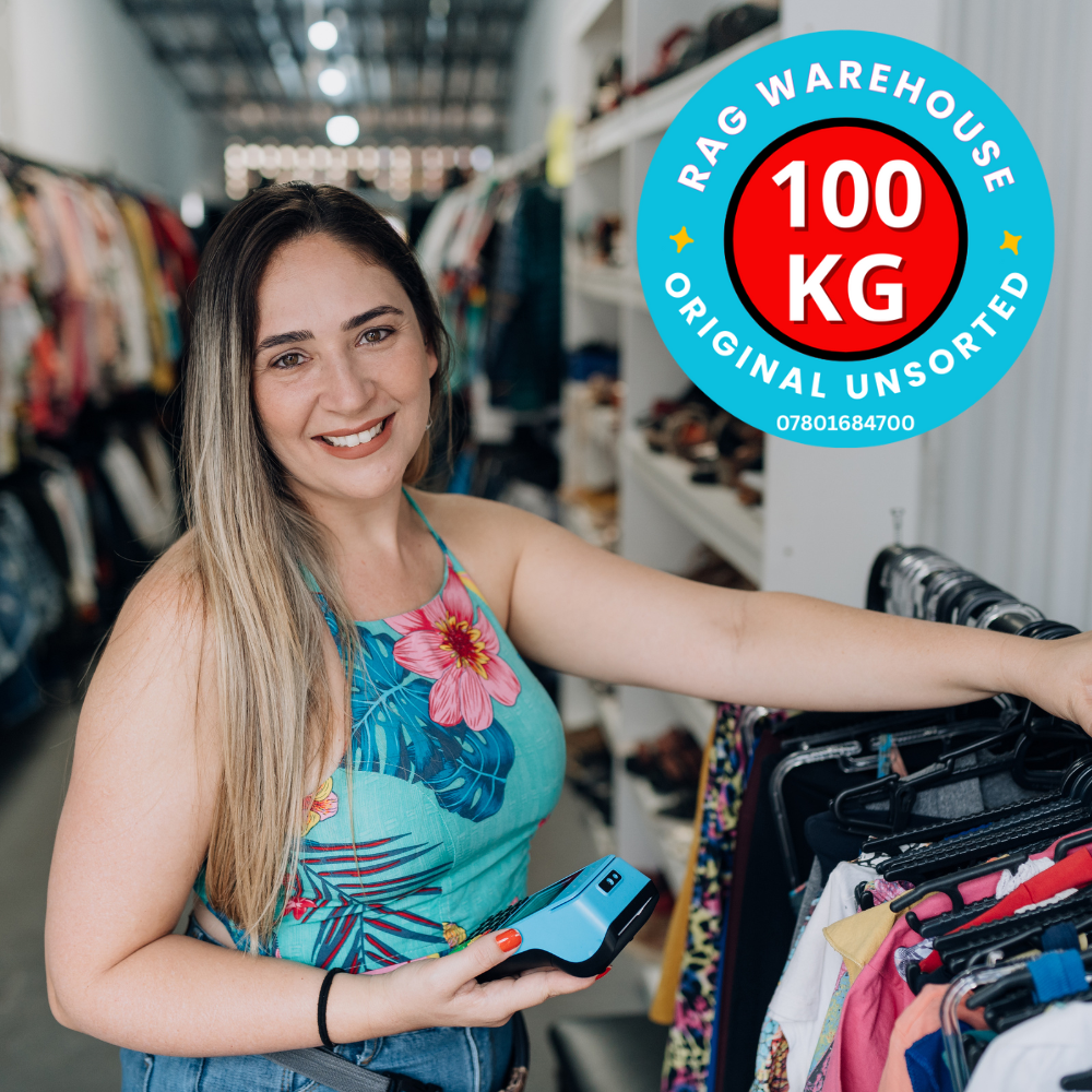 Buy wholesale original used clothing parcels from The Rag Warehouse