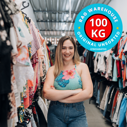 Buy wholesale original used clothing parcels from The Rag Warehouse