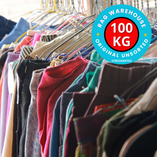 Buy wholesale original used clothing parcels from The Rag Warehouse