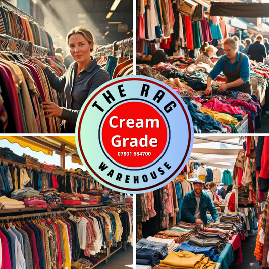 Wholesale Bulk Used Cream Grade Women's Clothing Mix for Resellers