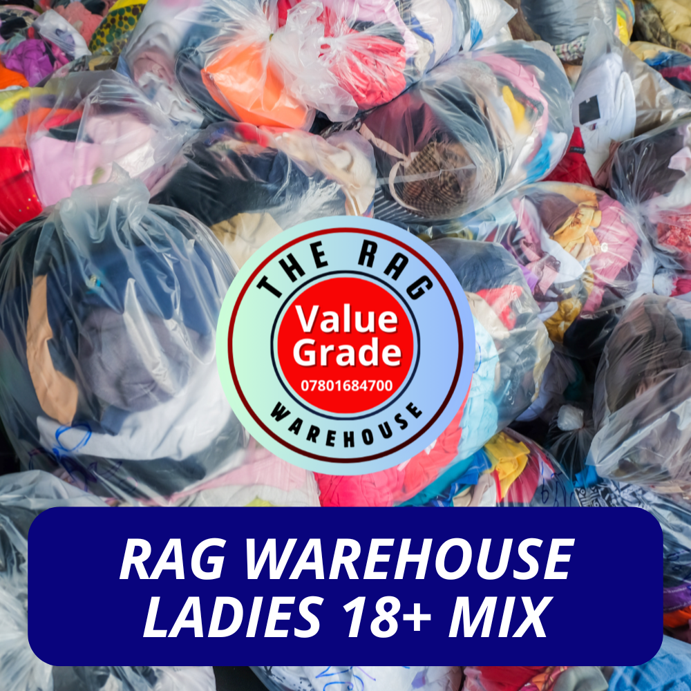 50KG Used Women's Plus Size 18+ Clothing Mix
