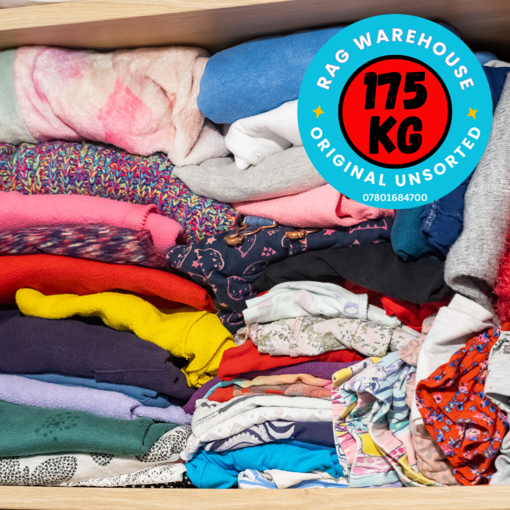 Buy wholesale original used clothing parcels from The Rag Warehouse