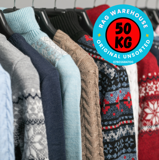 Buy wholesale original used clothing parcels from The Rag Warehouse