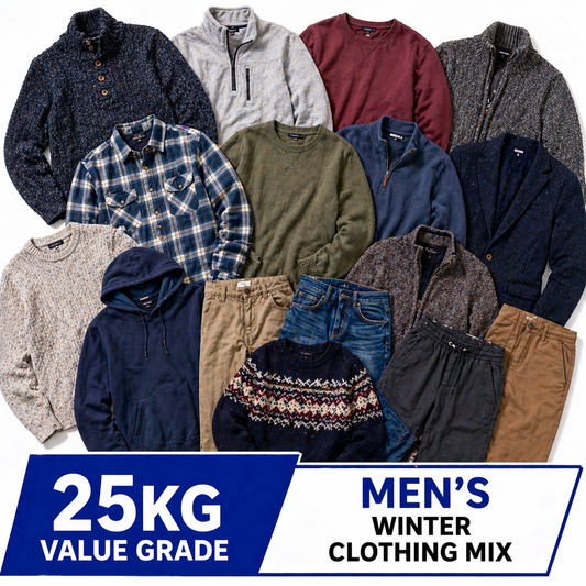 Bulk Used Men's Winter Clothing wholesale Mix