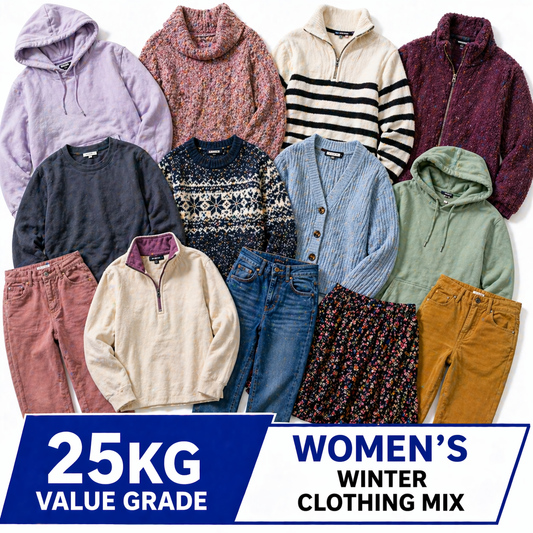 Bulk Used Women's Winter Clothing Wholesale parcel Mix
